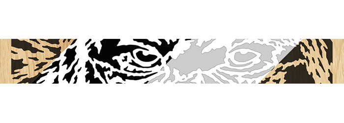 041-Gorilla Fretwork Scroll Saw Pattern - Alex Fox Patterns