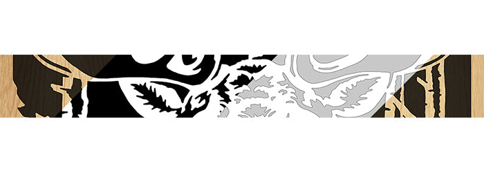 129-Moose Fretwork Scroll Saw Pattern - Alex Fox Patterns