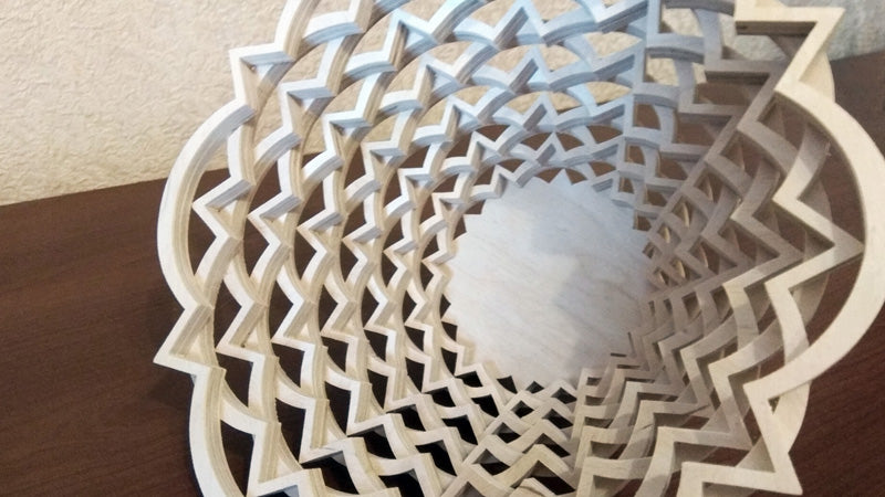 C017-Bowl Scroll Saw Pattern - Alex Fox Patterns
