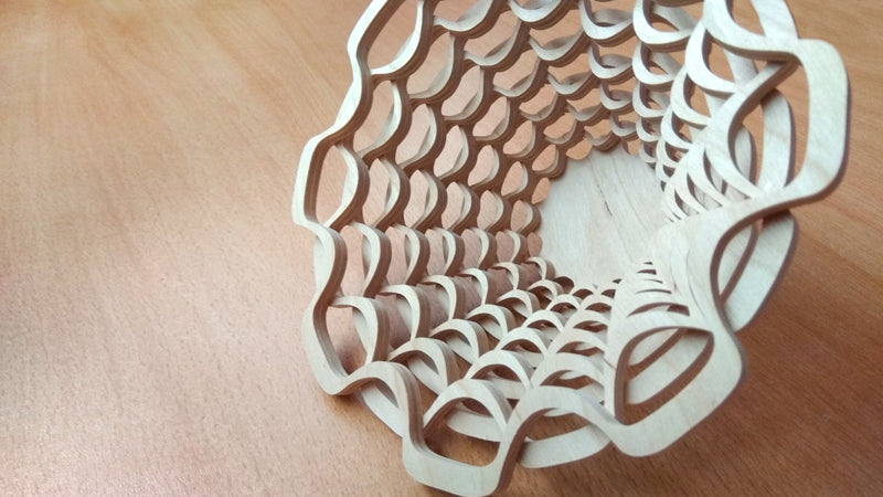 C098-Bowl Scroll Saw Pattern - Alex Fox Patterns