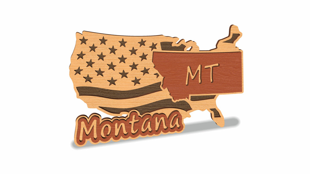 C157-Montana Scroll Saw Pattern — Alex Fox Patterns