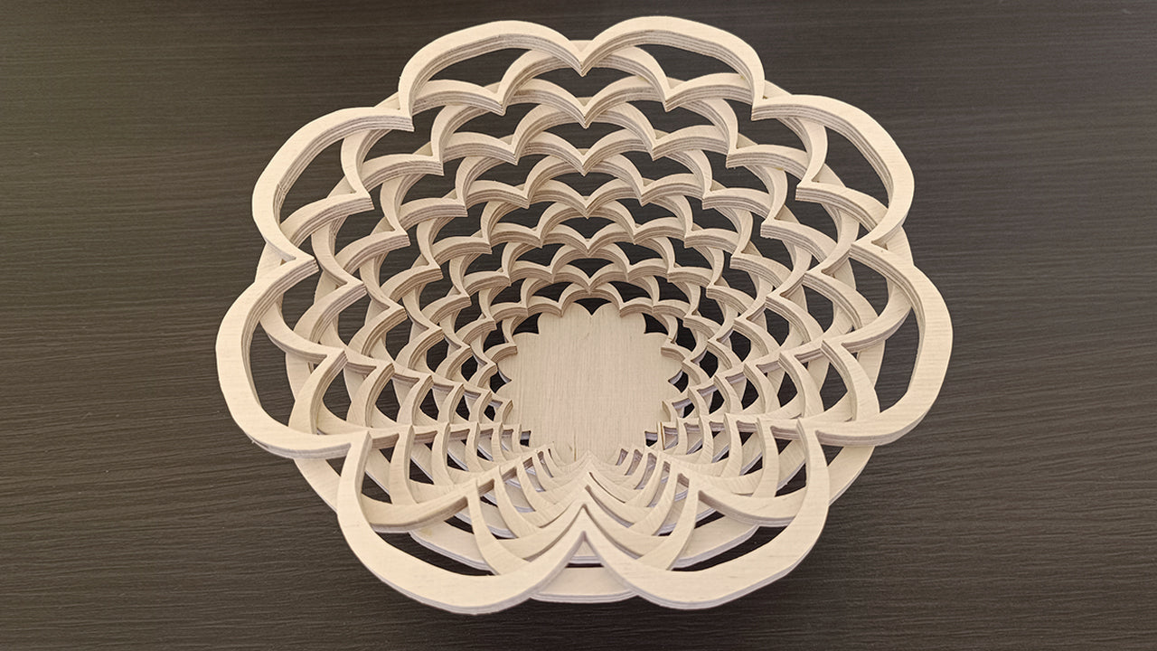 C259-Bowl Scroll Saw Pattern - Alex Fox Patterns