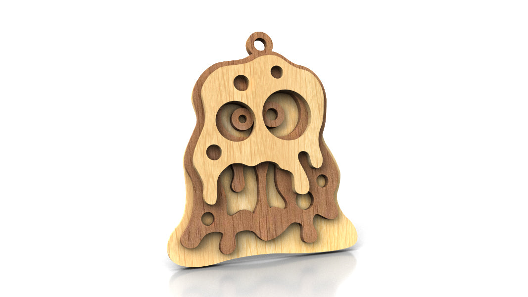 C241-Halloween Set Layered Scroll Saw Patterns - Alex Fox Patterns
