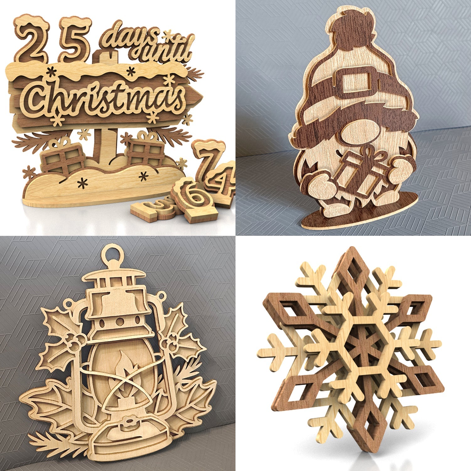 Christmas Scroll Saw Patterns by Alex Fox