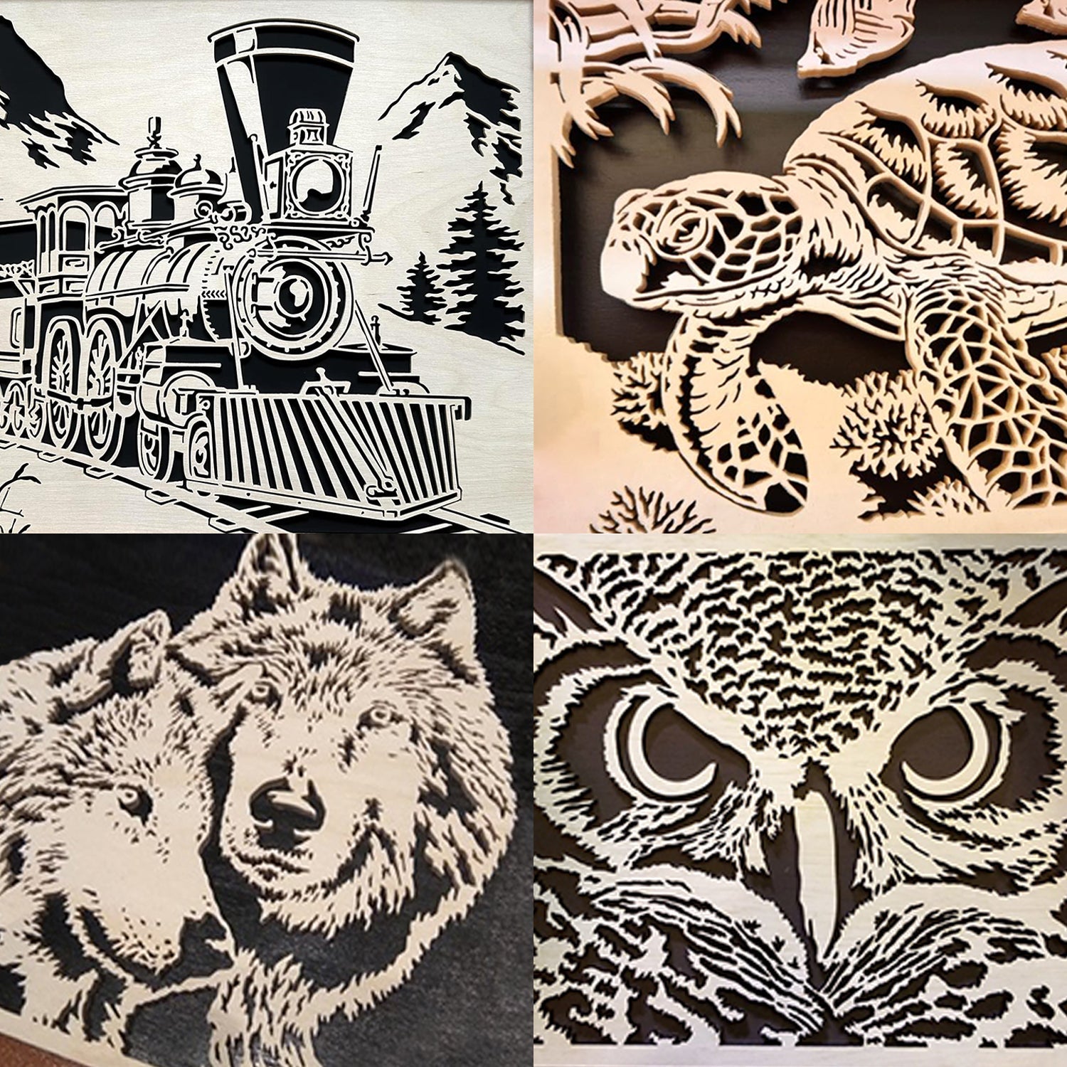 Scroll Saw Fretwork Patterns by Alex Fox