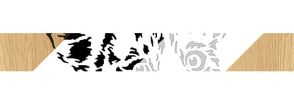005-Tiger Cub Fretwork Scroll Saw Pattern - Alex Fox Patterns