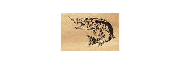 006-Pike Fretwork Scroll Saw Pattern - Alex Fox Patterns