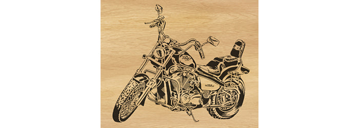 012-Bike Fretwork Scroll Saw Pattern - Alex Fox Patterns