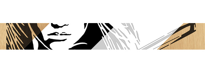 017-Violinist Fretwork Scroll Saw Pattern - Alex Fox Patterns