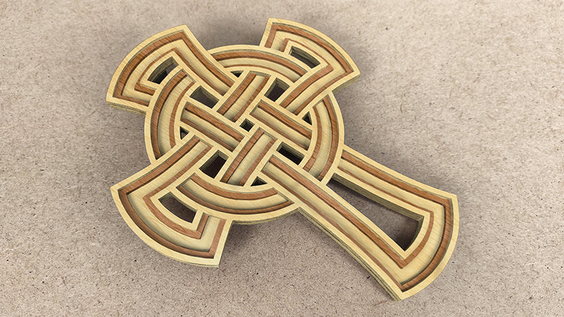Celtic cross set