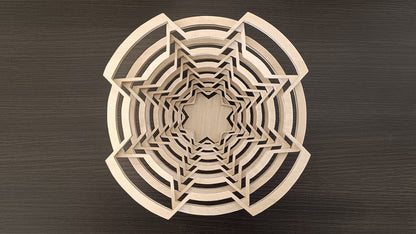 C275-Bowl Scroll Saw Pattern - Alex Fox Patterns