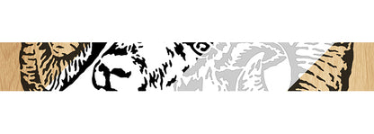 021-Ram Fretwork Scroll Saw Pattern - Alex Fox Patterns