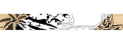 024-Dinosaur Fretwork Scroll Saw Pattern - Alex Fox Patterns
