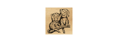025-Cheetahs Fretwork Scroll Saw Pattern - Alex Fox Patterns