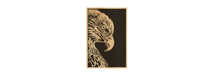 026-Eagle Fretwork Scroll Saw Pattern - Alex Fox Patterns
