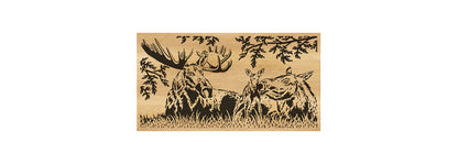 035-Mooses Fretwork Scroll Saw Pattern - Alex Fox Patterns