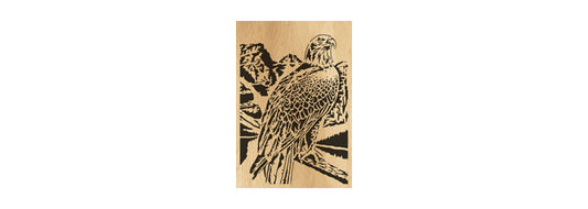 036-Eagle Fretwork Scroll Saw Pattern - Alex Fox Patterns