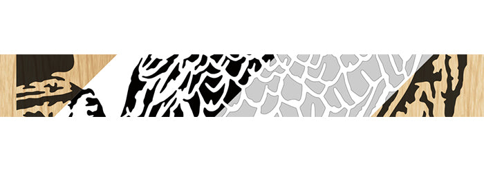 036-Eagle Fretwork Scroll Saw Pattern - Alex Fox Patterns
