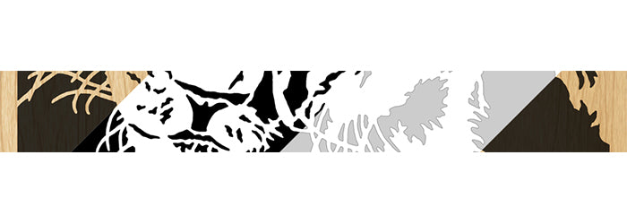 037-Lions Fretwork Scroll Saw Pattern - Alex Fox Patterns