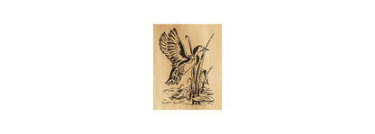 040-Duck Fretwork Scroll Saw Pattern - Alex Fox Patterns