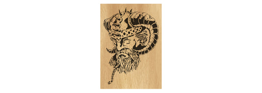 060-Viking Fretwork Scroll Saw Pattern - Alex Fox Patterns