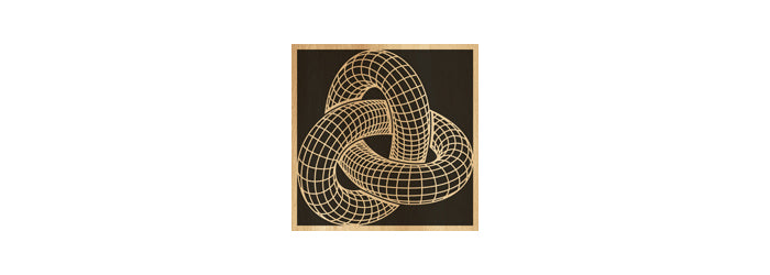 064-Knot Geometric Fretwork Scroll Saw Pattern - Alex Fox Patterns