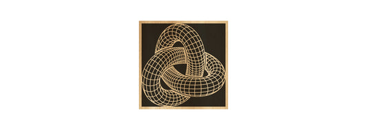064-Knot Geometric Fretwork Scroll Saw Pattern - Alex Fox Patterns