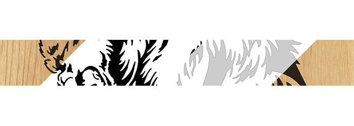 069-Werewolf Fretwork Scroll Saw Pattern - Alex Fox Patterns