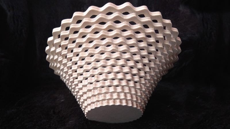 C003-Bowl Scroll Saw Pattern - Alex Fox Patterns