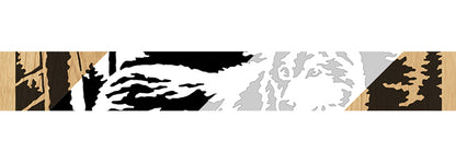 071-Wolf Fretwork Scroll Saw Pattern - Alex Fox Patterns