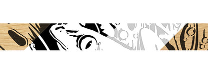 073-Frog Fretwork Scroll Saw Pattern - Alex Fox Patterns