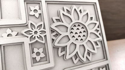 C190-Home Set Layered Scroll Saw Patterns - Alex Fox Patterns