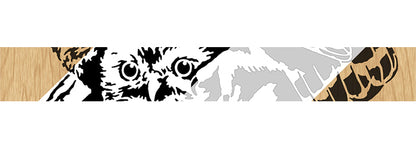 080-Owls Fretwork Scroll Saw Pattern - Alex Fox Patterns