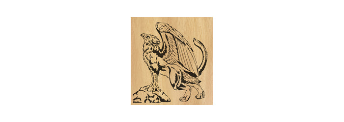 081-Griffin Fretwork Scroll Saw Pattern - Alex Fox Patterns