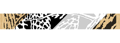 086-Leopard Fretwork Scroll Saw Pattern - Alex Fox Patterns