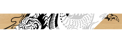 088-Chinese Dragon Fretwork Scroll Saw Pattern - Alex Fox Patterns