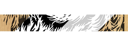 091-Lion Fretwork Scroll Saw Pattern - Alex Fox Patterns