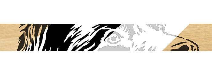 094-Border Collie Fretwork Scroll Saw Pattern - Alex Fox Patterns