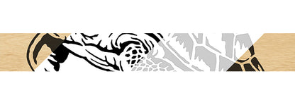 102-Turtle Fretwork Scroll Saw Pattern - Alex Fox Patterns