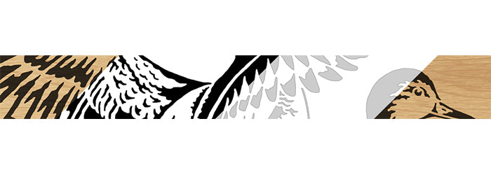 108-Ducks Fretwork Scroll Saw Pattern - Alex Fox Patterns