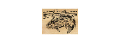 109-Carp Fretwork Scroll Saw Pattern - Alex Fox Patterns