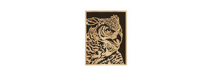 110-Owl Fretwork Scroll Saw Pattern - Alex Fox Patterns