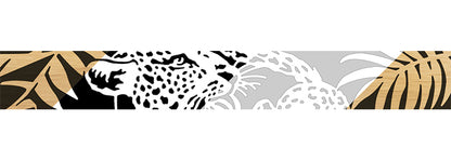 112-Leopard Fretwork Scroll Saw Pattern - Alex Fox Patterns