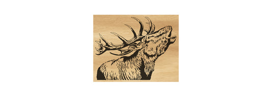 118-Elk Fretwork Scroll Saw Pattern - Alex Fox Patterns