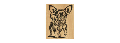 121-Chihuahua Fretwork Scroll Saw Pattern - Alex Fox Patterns