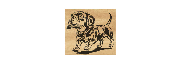 130-Dachshund Dog Fretwork Scroll Saw Pattern - Alex Fox Patterns