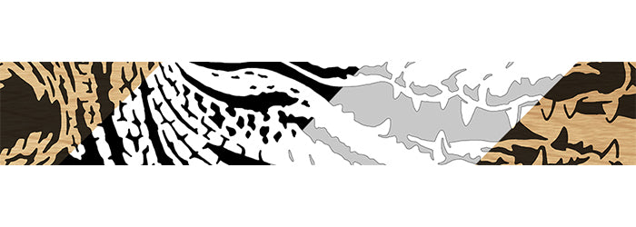 132-Alligator Fretwork Scroll Saw Pattern — Alex Fox Patterns