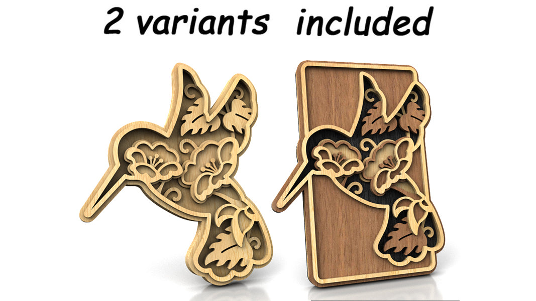 Animal Silhouette Set Layered Scroll Saw Pattern - Alex Fox Patterns