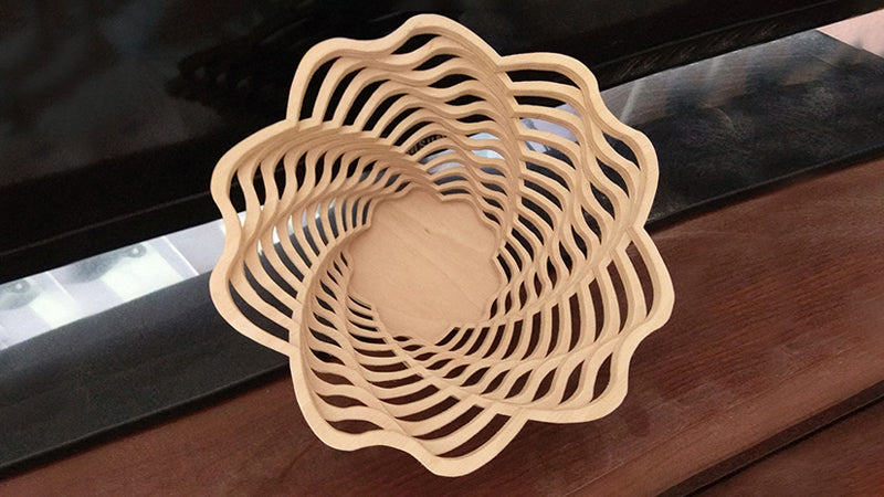 C001-Bowl Scroll Saw Pattern - Alex Fox Patterns