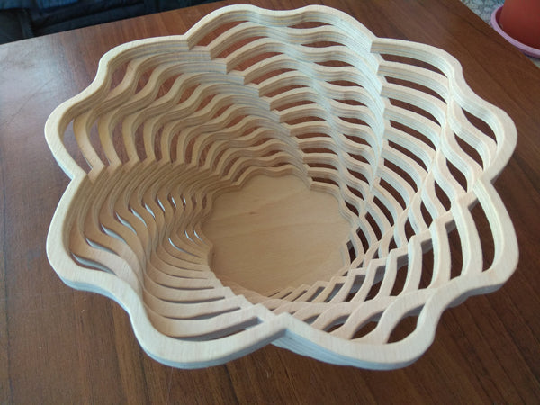 C001-Bowl Scroll Saw Pattern - Alex Fox Patterns